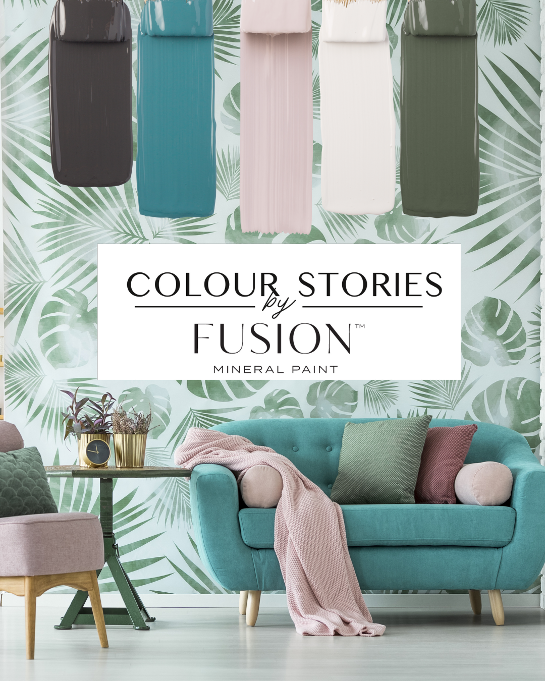 Introducing Fusion Mineral Paint's April's Color Story – The Painted  Heirloom