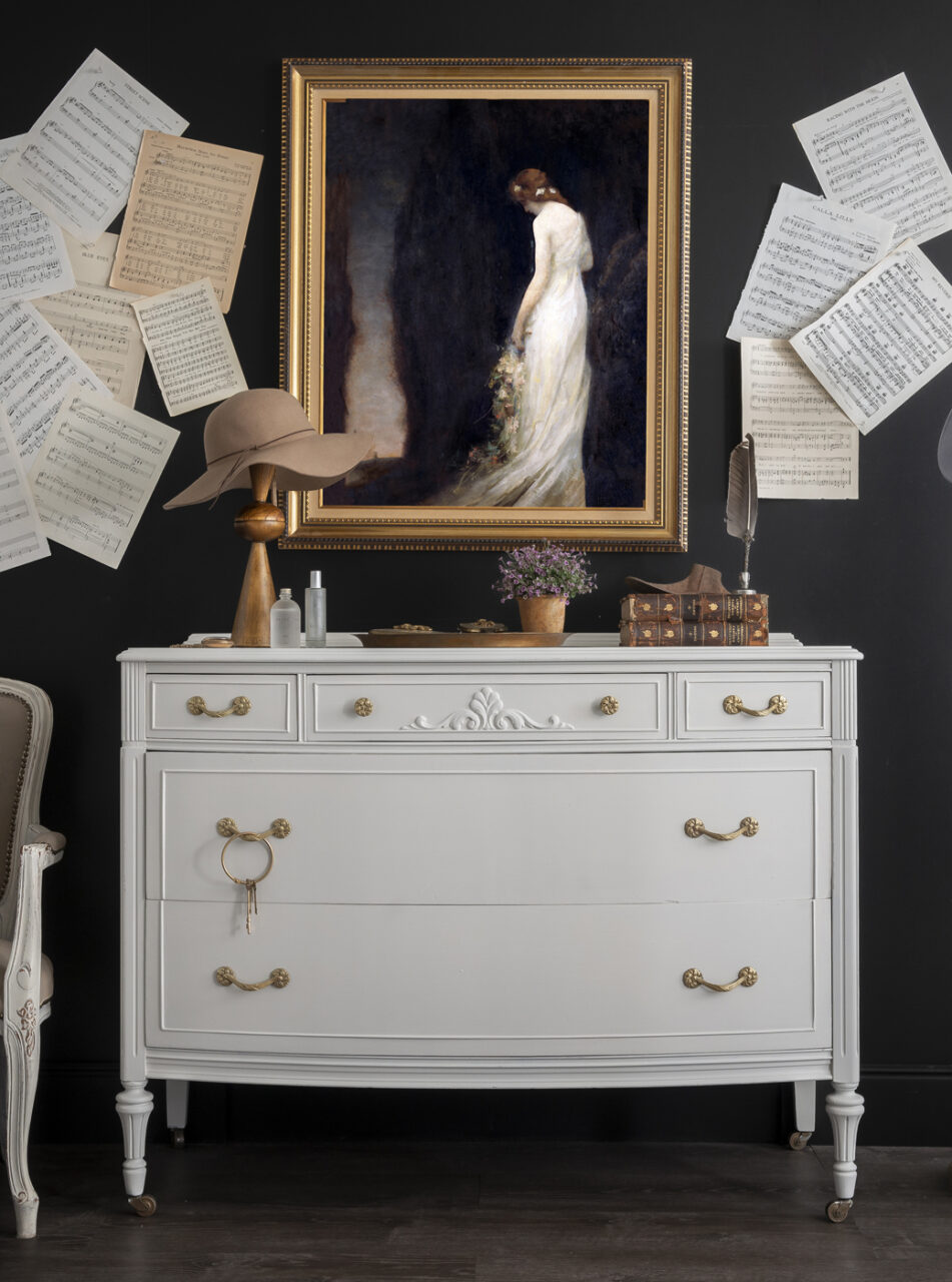 Antique Dresser Parchment