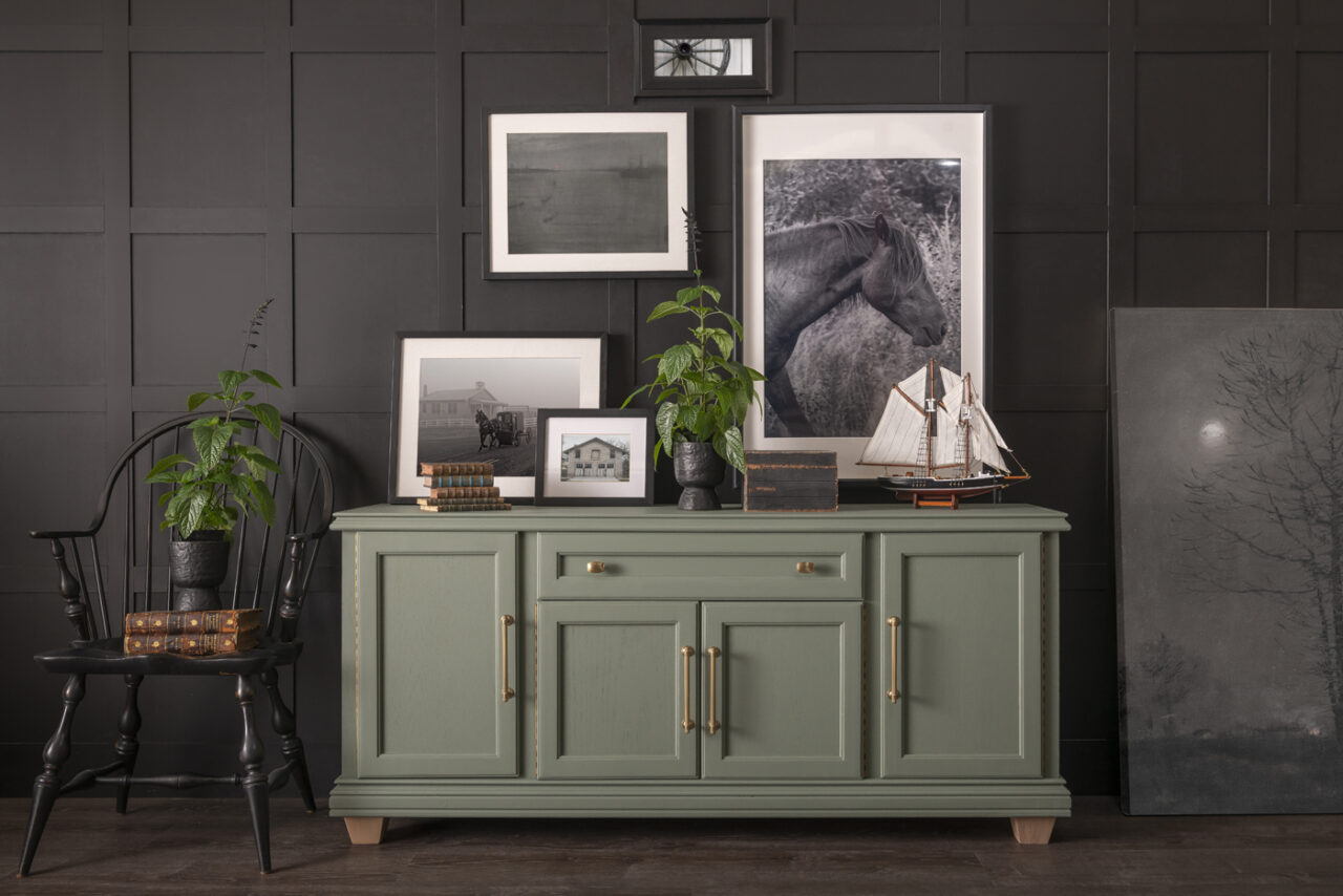 Credenza with Carriage House