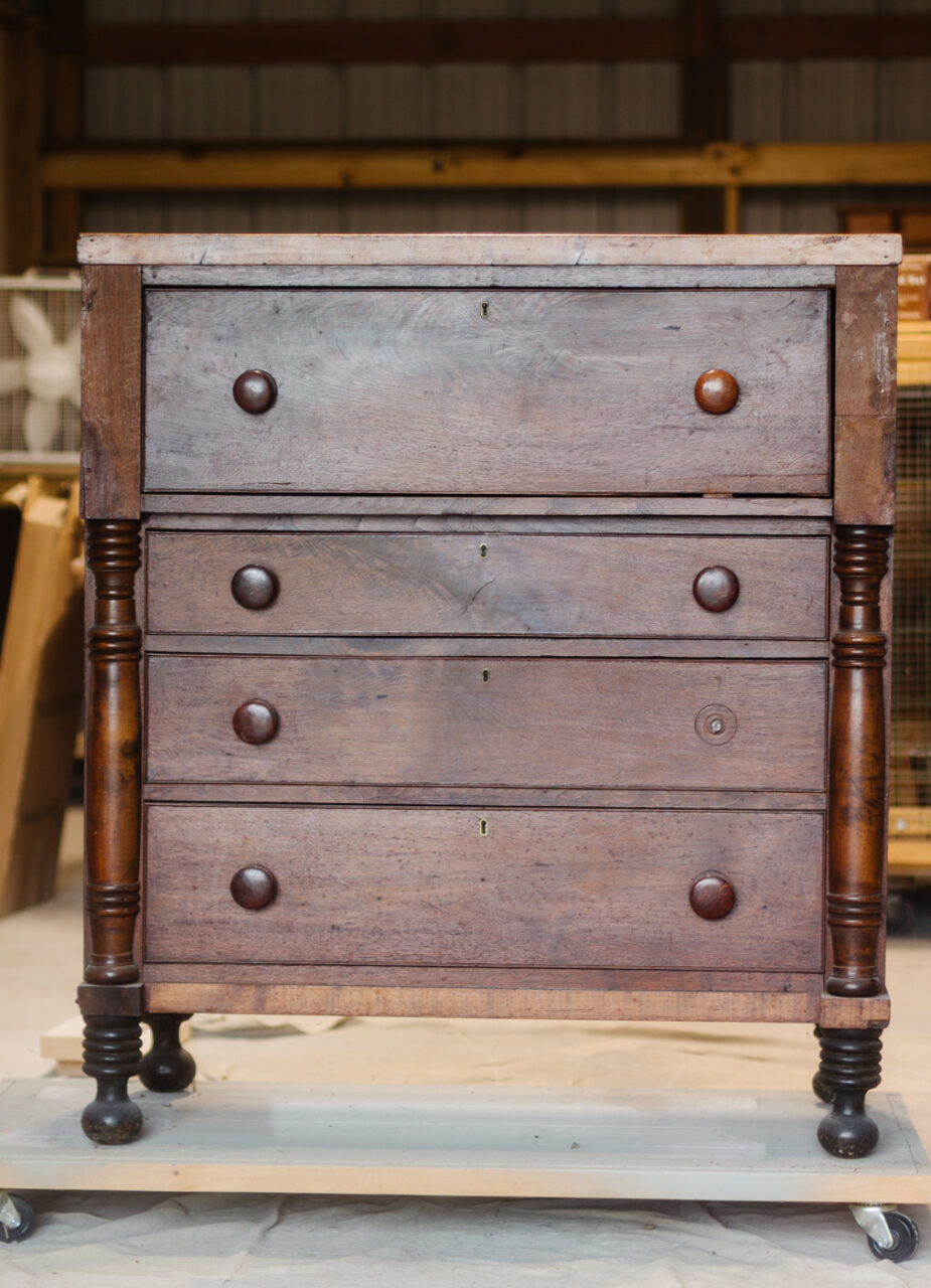 Before image of the dresser