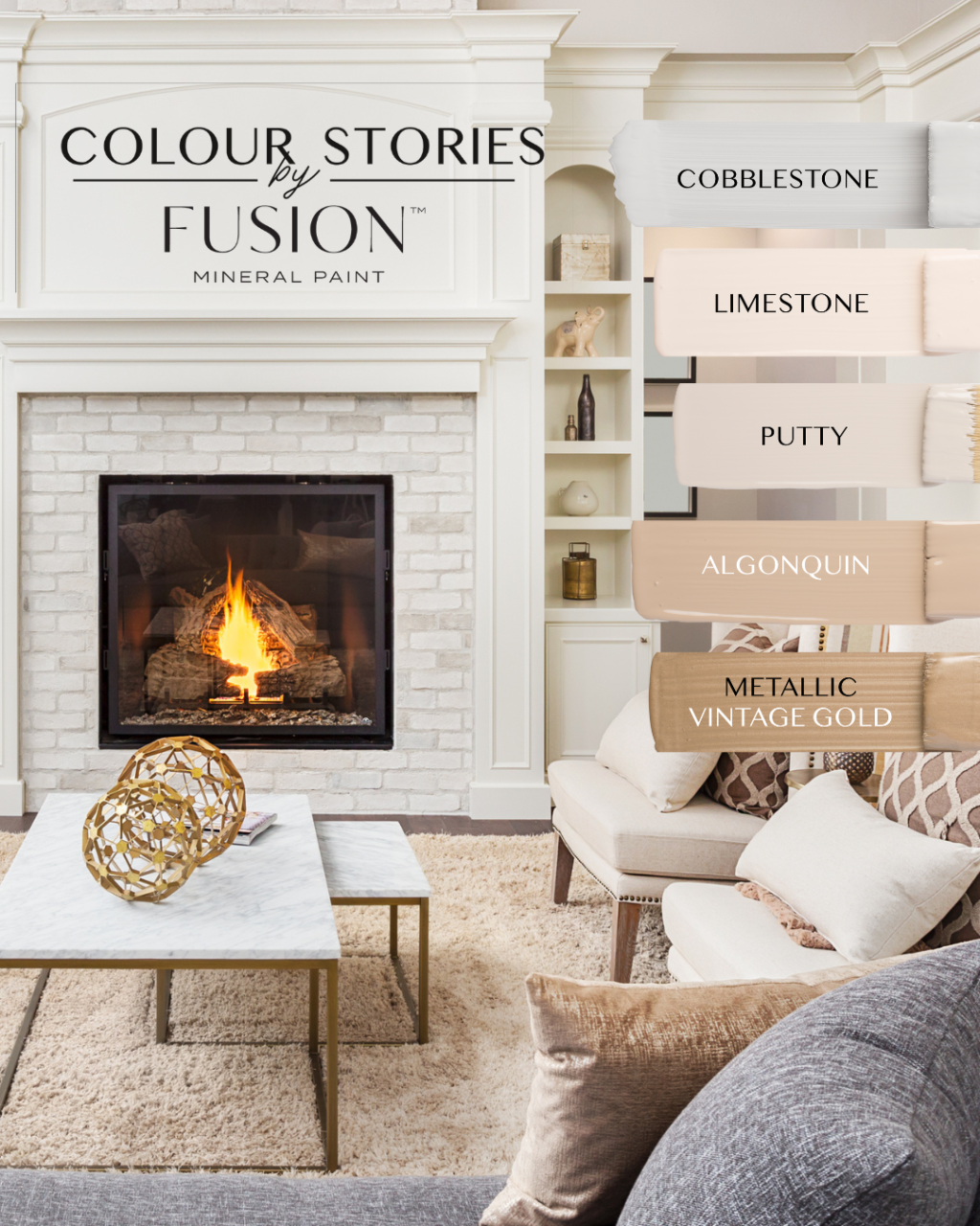 November Fusion™ Mineral Paint colour story