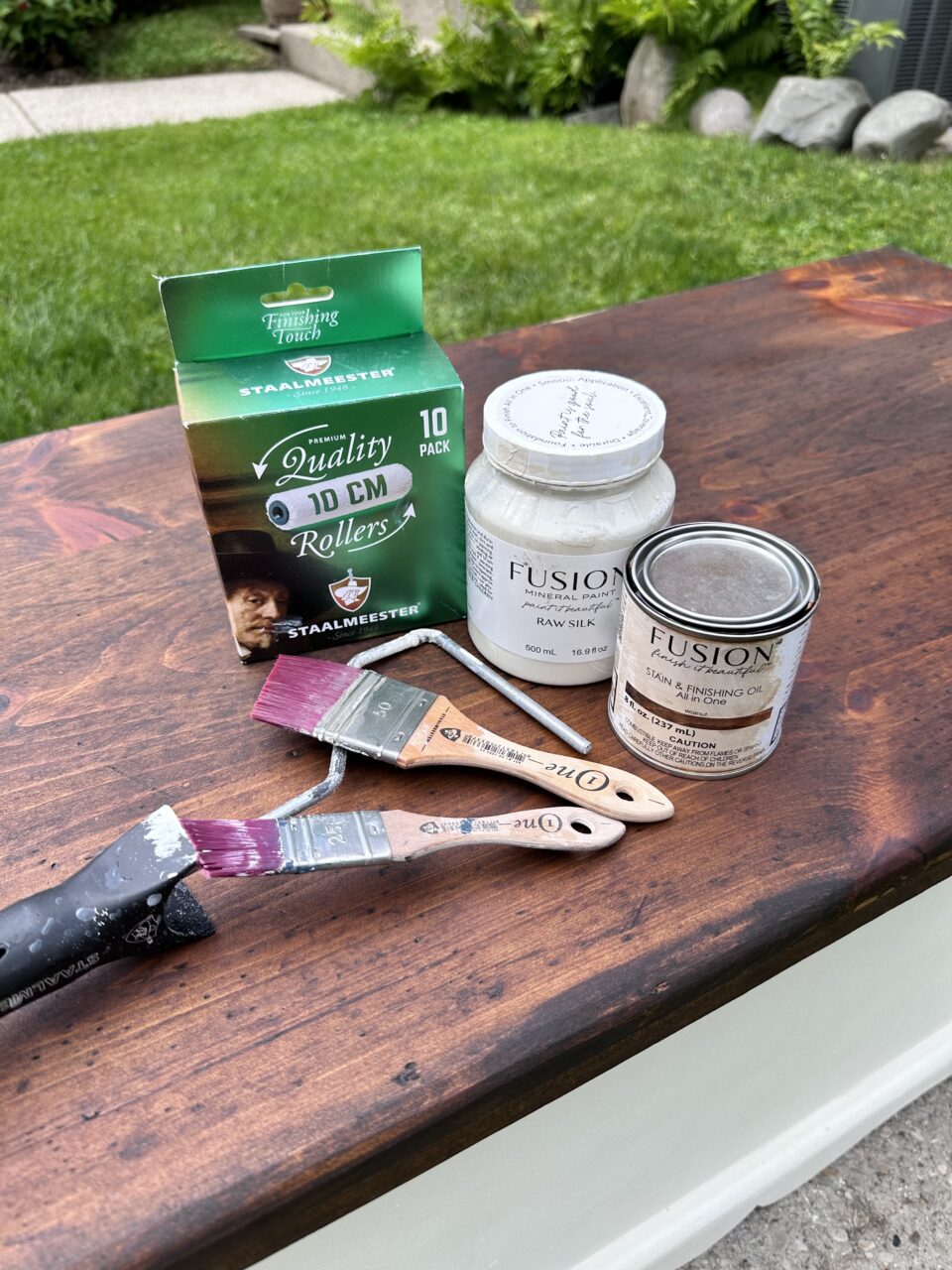 A Step-by-Step Guide Using Fusions' Stain and Finishing Oil Walnut