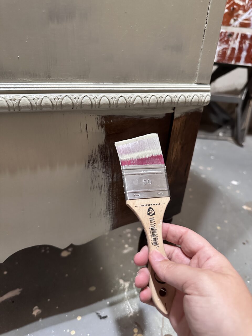 Fusion Mineral Paint Taupe Stain and Finishing Oil