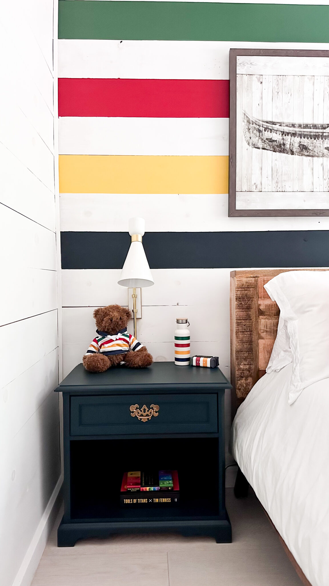 Old Nightstand, New Life: A Simple One-Colour Makeover - Fusion ...
