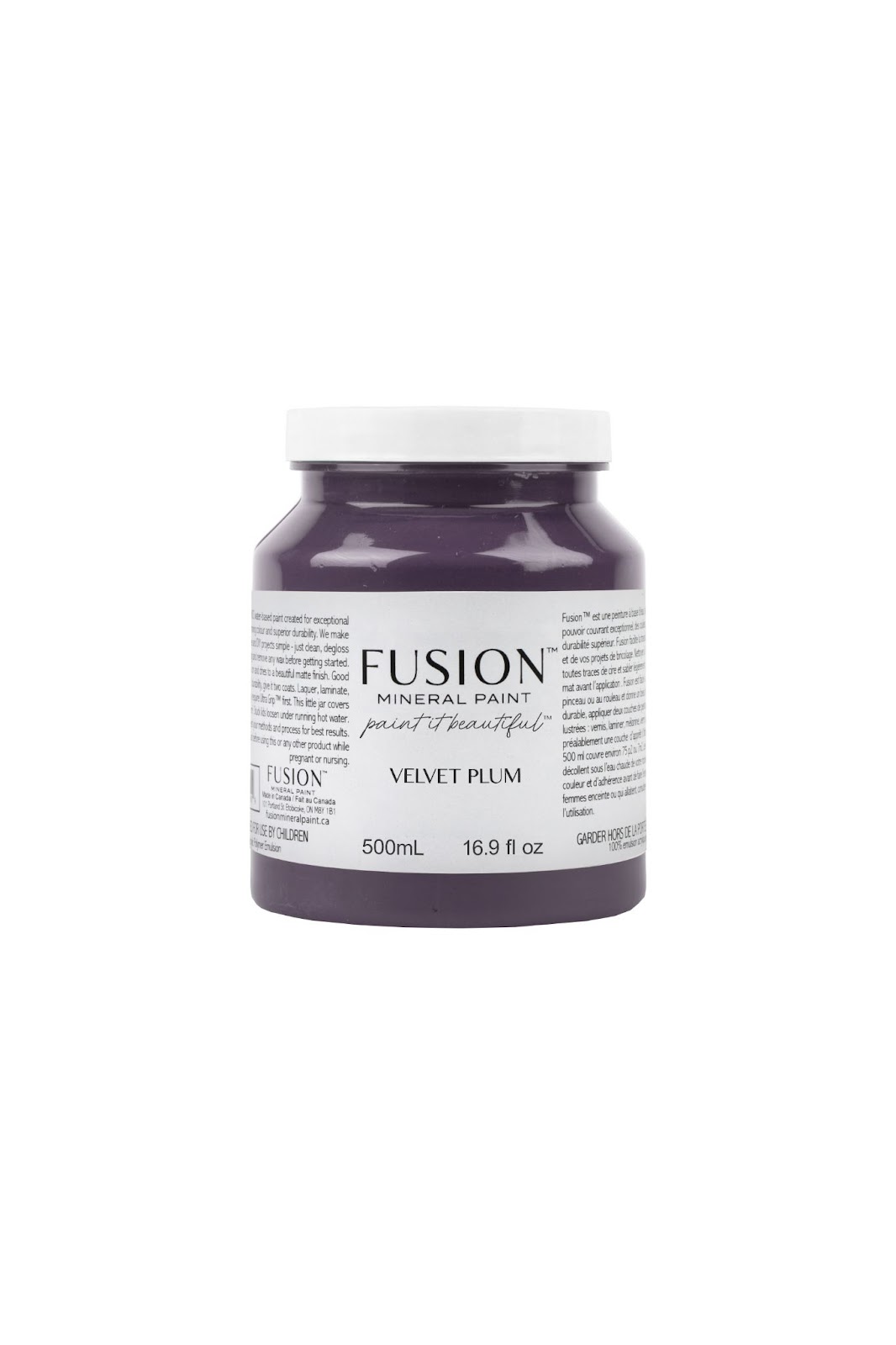 Velvet Plum Fusion Mineral Paint 2024 Collection.	