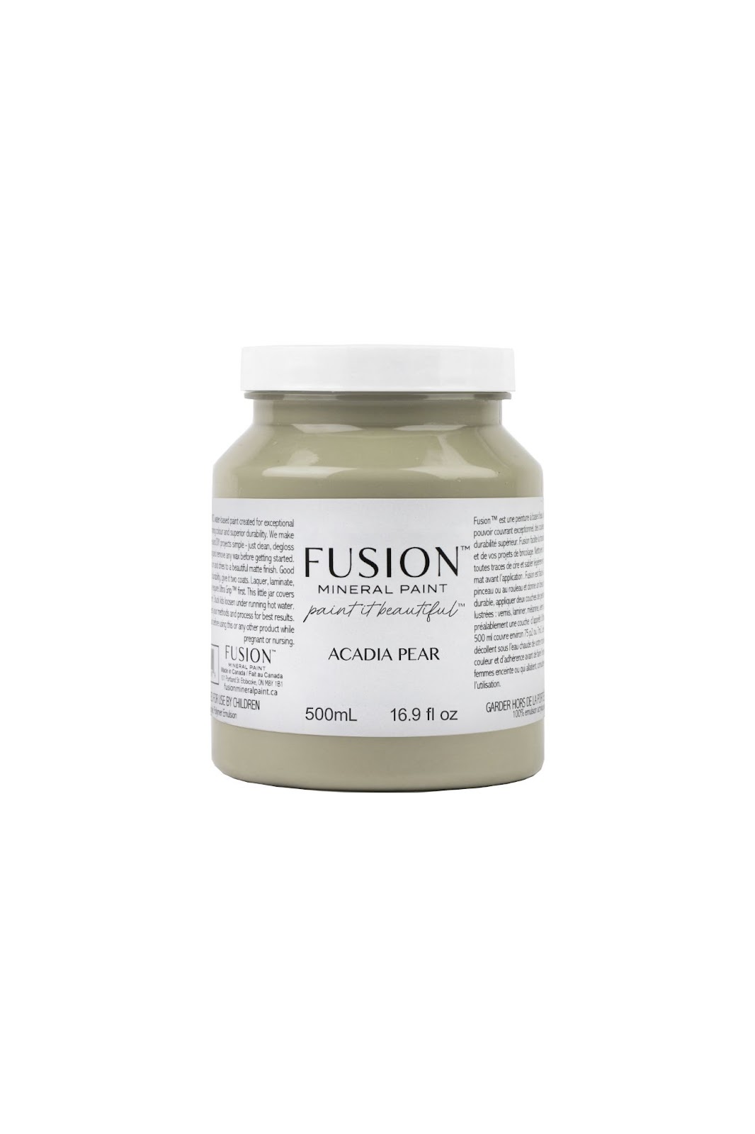 Acadia Pear Fusion Mineral Paint 2024 Collection.	