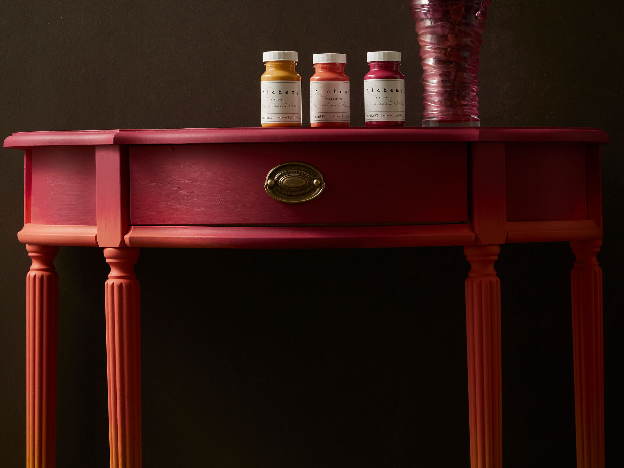 Alchemy Sienna, Raspberry and Marigold