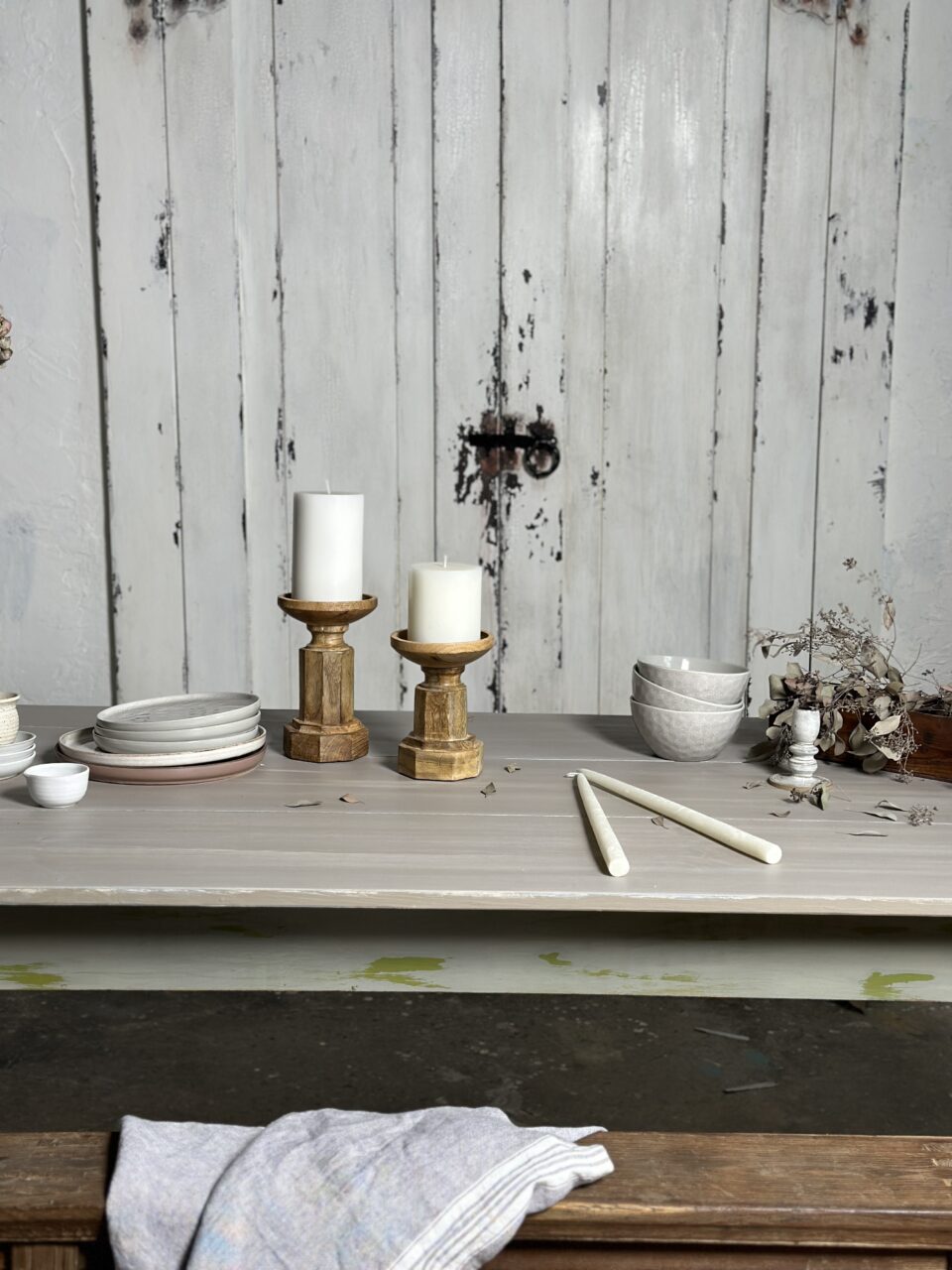 Paint Wash and Distressed Finish